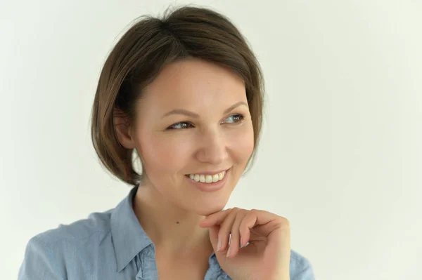 Portrait Beautiful Young Woman Posing Royalty Free Stock Photos