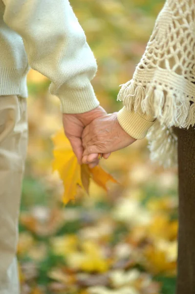 Paar Hand Hand — Stockfoto