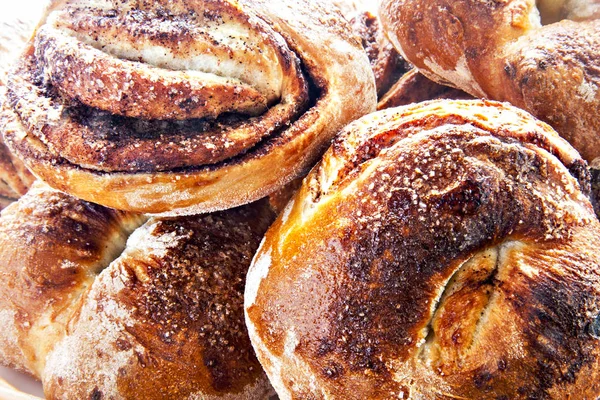 Brood, gebak, broodjes — Stockfoto