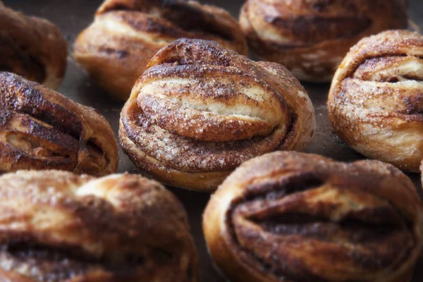 Pan, bollos de repostería — Foto de Stock