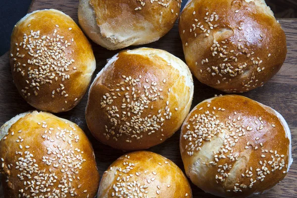 Pão, pães de doces — Fotografia de Stock