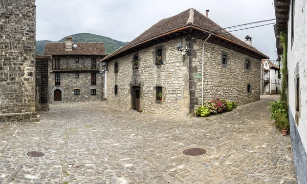 Anso streets panoramic view — Stock Photo, Image