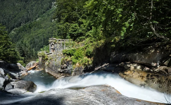 La Raillere waterfall — Stock Photo, Image