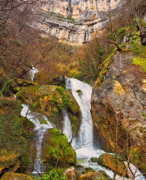 Urederra waterfalls — Stock Photo, Image