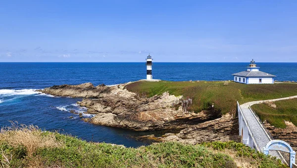 Illa Pancha Leuchtturm Bild Sommer — Stockfoto