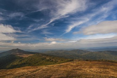 Bieszczady Dağlar manzara