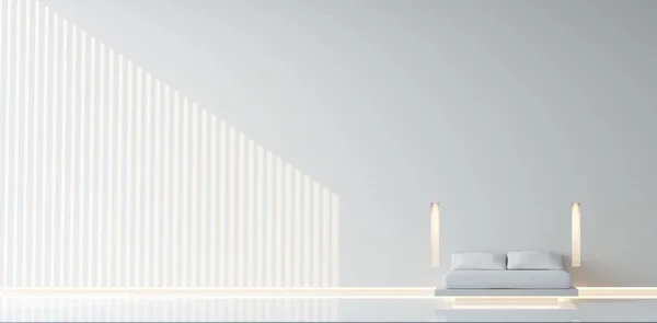 Dormitorio minimalista moderno — Foto de Stock