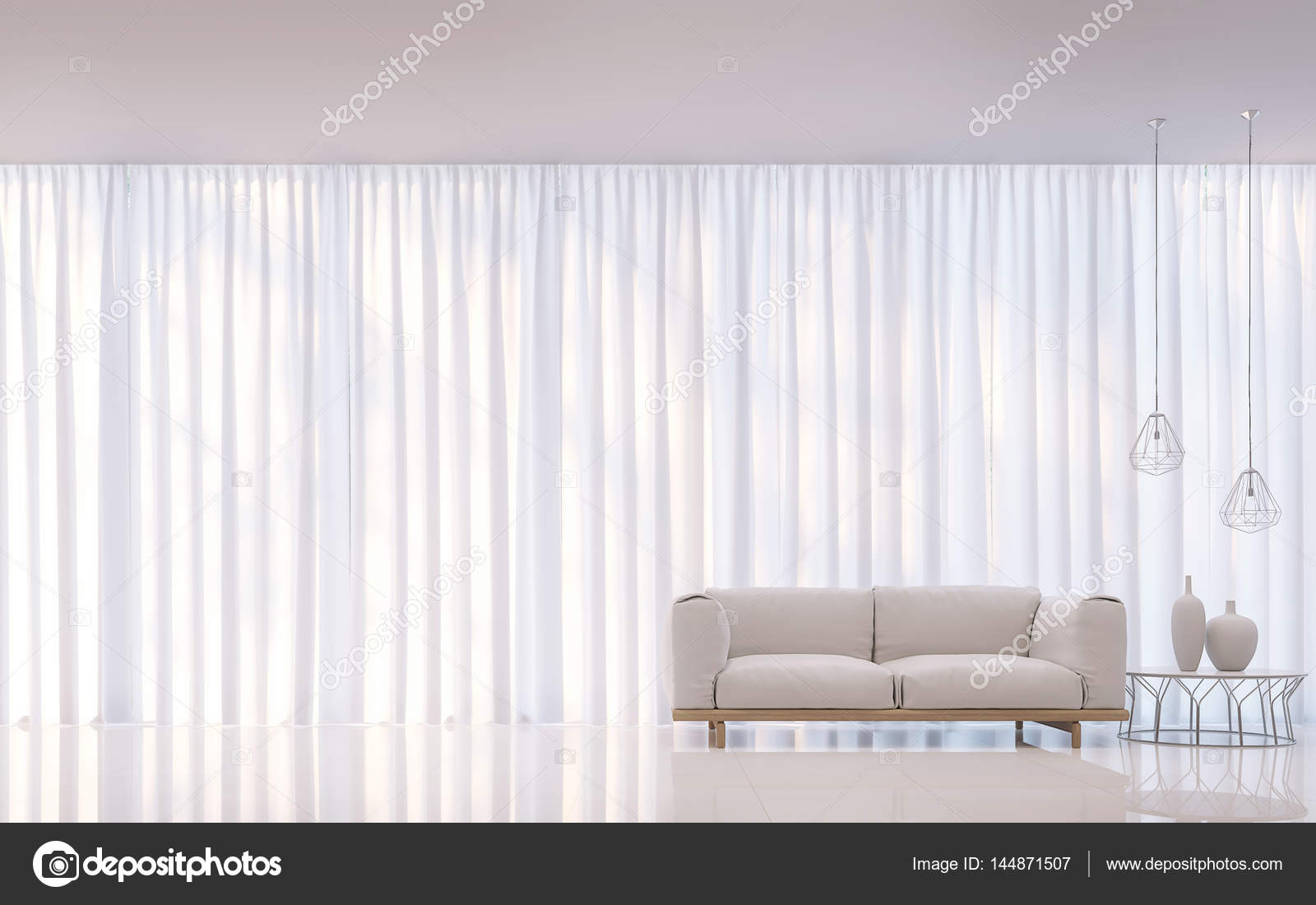 Modern fehér hálószoba minimál stÃlusú 3d rendering kép — stock ... Hálószoba minimál stílus