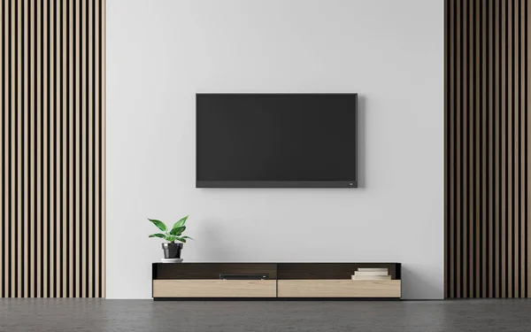 Modern living room interior 3d rendering image — Stock Photo, Image