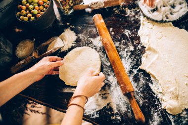 çay partisi ve pişirme