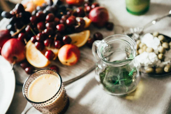 lezzetli aile yemeği evde 