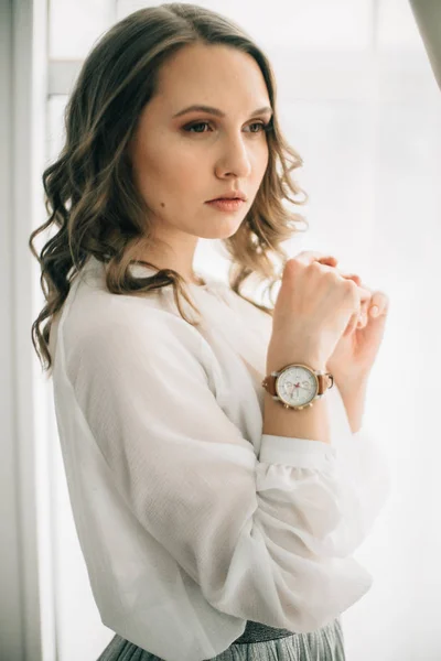 Retrato de mulher de negócios — Fotografia de Stock