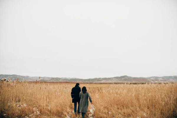 행복 한 사랑 이야기 — 스톡 사진