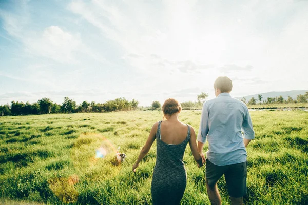 Gelukkig liefdesverhaal — Stockfoto