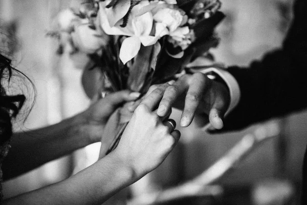 Details zur Hochzeit — Stockfoto