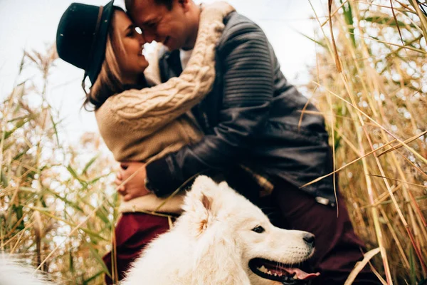 Amanti felici famiglia — Foto Stock