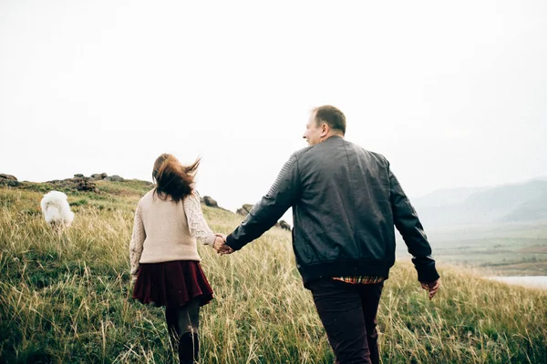 Família amantes felizes — Fotografia de Stock