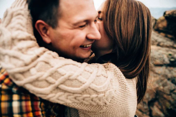 Happy lovers family — Stock Photo, Image