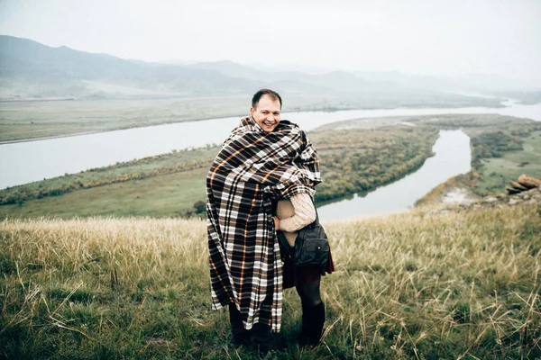 Rodina šťastný milenec — Stock fotografie