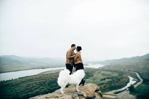 Família amantes felizes — Fotografia de Stock