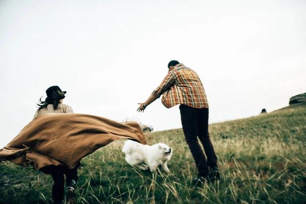 Família amantes felizes — Fotografia de Stock