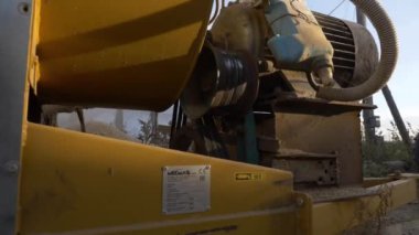 Tarım, çiftlikte buğday hasadı.