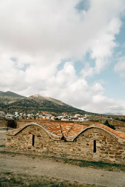 View Old Medieval Fortress Crimea — Stock Photo, Image