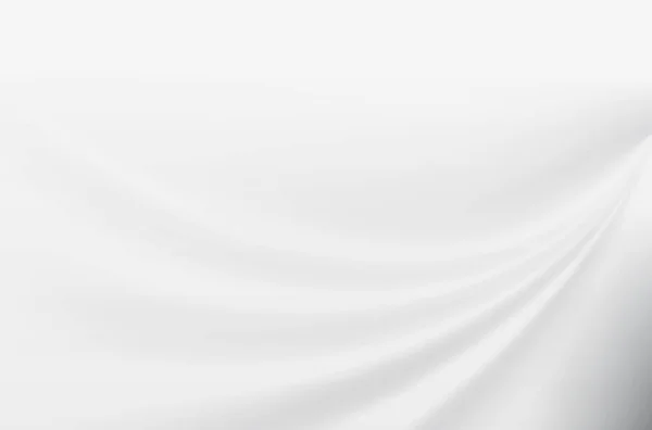 Abstrait fond de mouvement lisse blanc. Illustration vectorielle — Image vectorielle