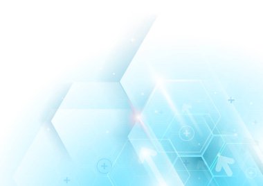 Soyut geometrik şekil teknoloji dijital Merhaba teknoloji kavramı geri