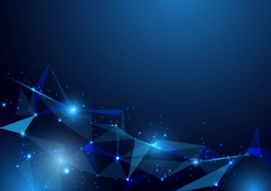 Tel kafes A el işareti bir şey--dan yıldızlı mavi zemin üzerine mesh