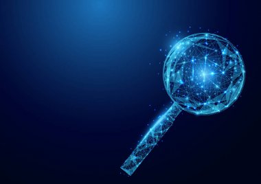 Tel kafes A el işareti bir şey--dan yıldızlı mavi zemin üzerine mesh