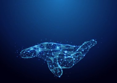 Tel kafes A el işareti bir şey--dan yıldızlı mavi zemin üzerine mesh