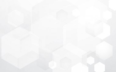 Teknoloji dijital Merhaba tech altıgenler siyah ve beyaz arka plan üzerinde kavramı. Senin metin için yer