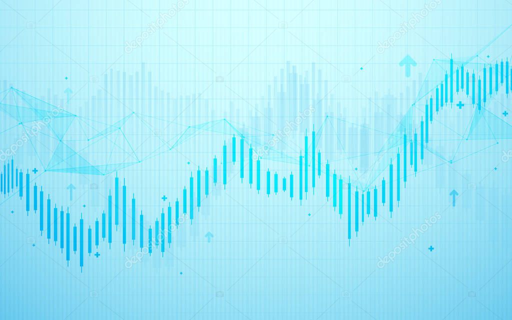 Vettoriale stockGrafico del mercato Grafico di sfondo - Main Image