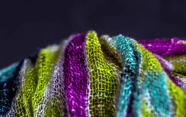 High Quality Multicolored Yarn Made Natural Stock Photo 2354687795