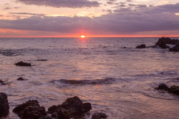 美しいマウイ島の夕日 — ストック写真