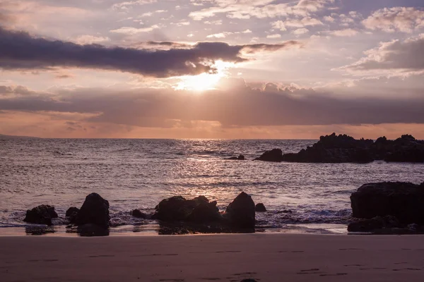 美しいマウイ島の夕日 — ストック写真