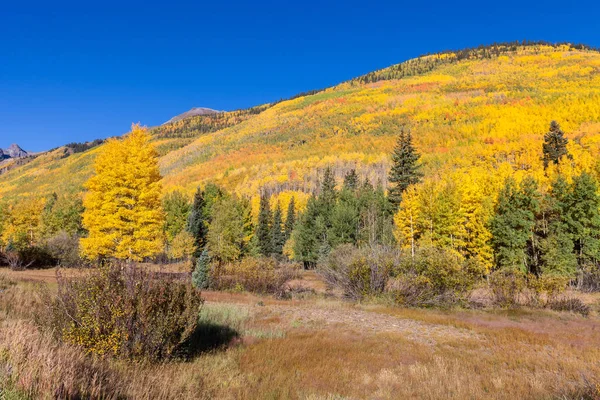 Colorado Scenic Mountains in Fall — Stock Photo, Image