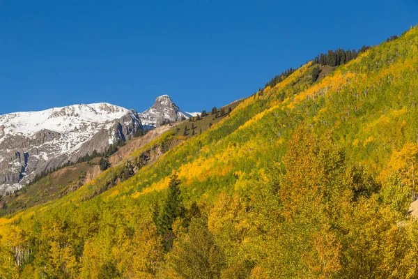 Otoño en las montañas de Colorado — Foto de Stock