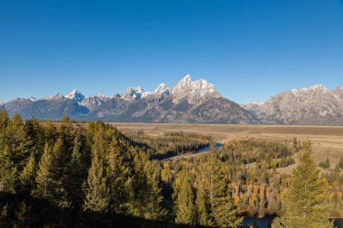 Snake River Overlook Teton görünümü