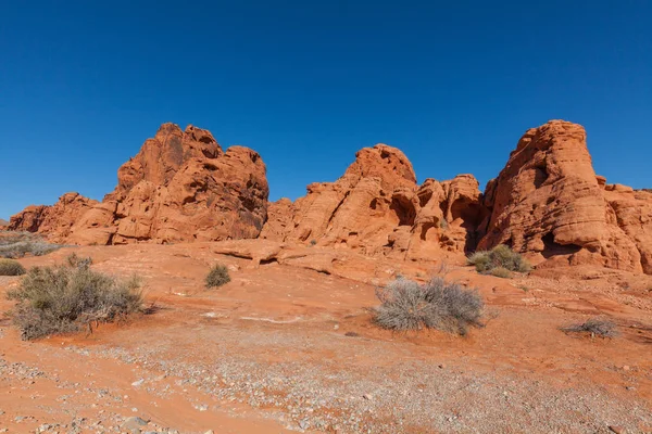 Valley of Fire State Park Nevada manzara — Stok fotoğraf