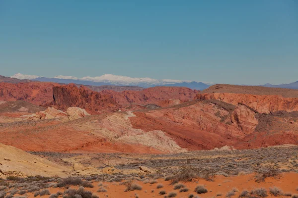 Valley of Fire State Park Nevada Scenic — Foto Stock