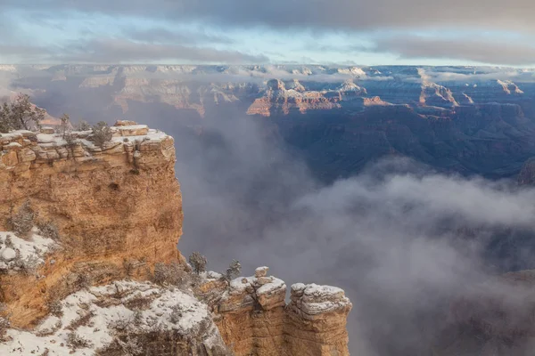 Grand Canyon téli vihar — Stock Fotó