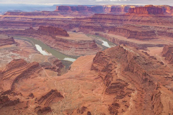 Mrtvý kůň bod státního parku Utah — Stock fotografie