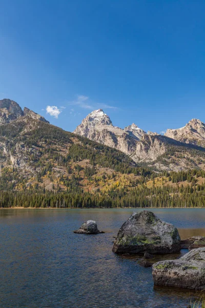 Taggert lago Teton National Park — Fotografia de Stock