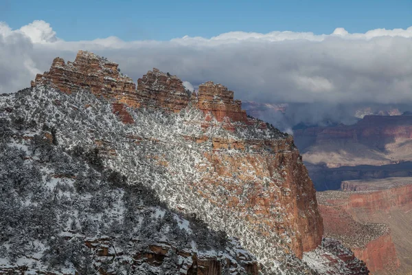 Grand canyon sneeuw — Stockfoto