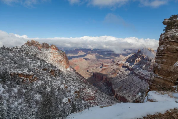 Grand Canyon Snow — Stock Photo, Image