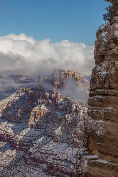 Grand Canyon hó — Stock Fotó