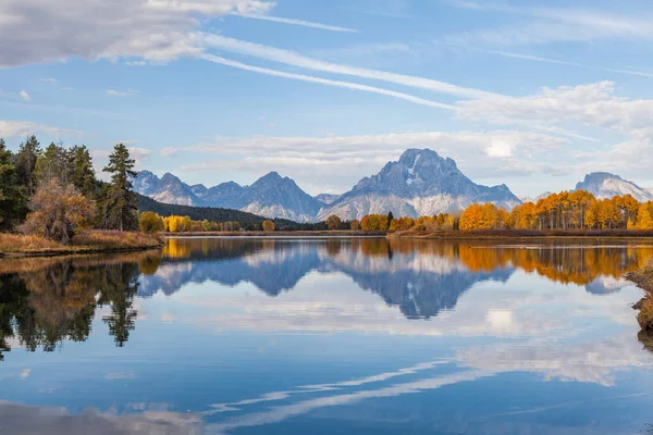 Teton Fall Reflection — Stock Photo, Image