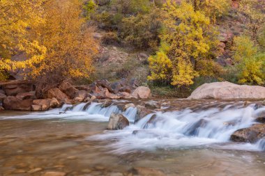 Sonbaharda doğal Virgin River
